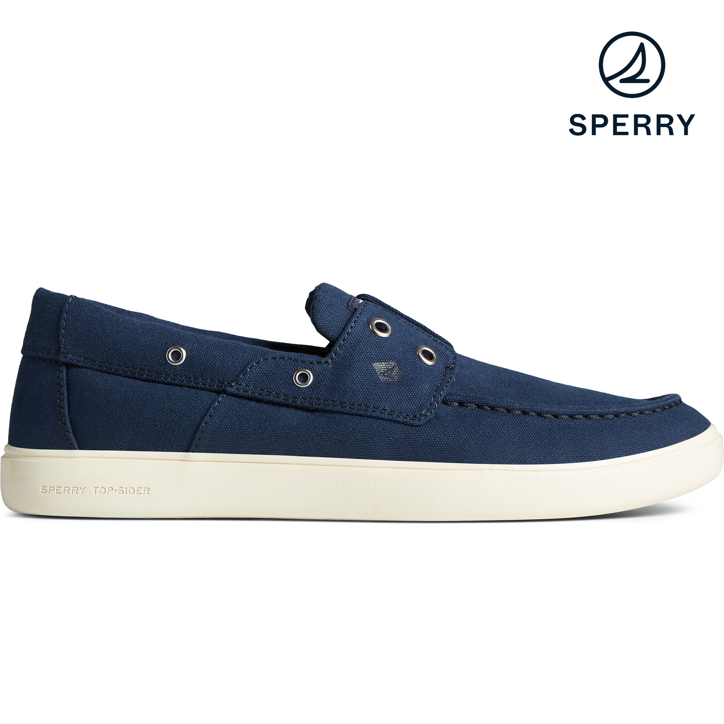 Sperry Men's Outer Banks  Canvas Boat Shoe - Navy (STS23864)