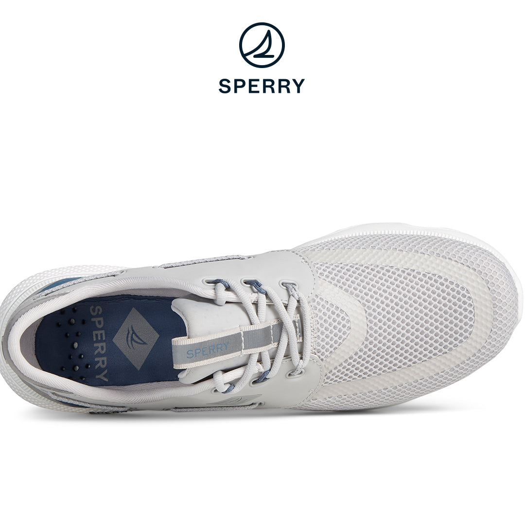 Sperry Women's 7 Seas 3-Eye Sneaker Grey (STS23916)