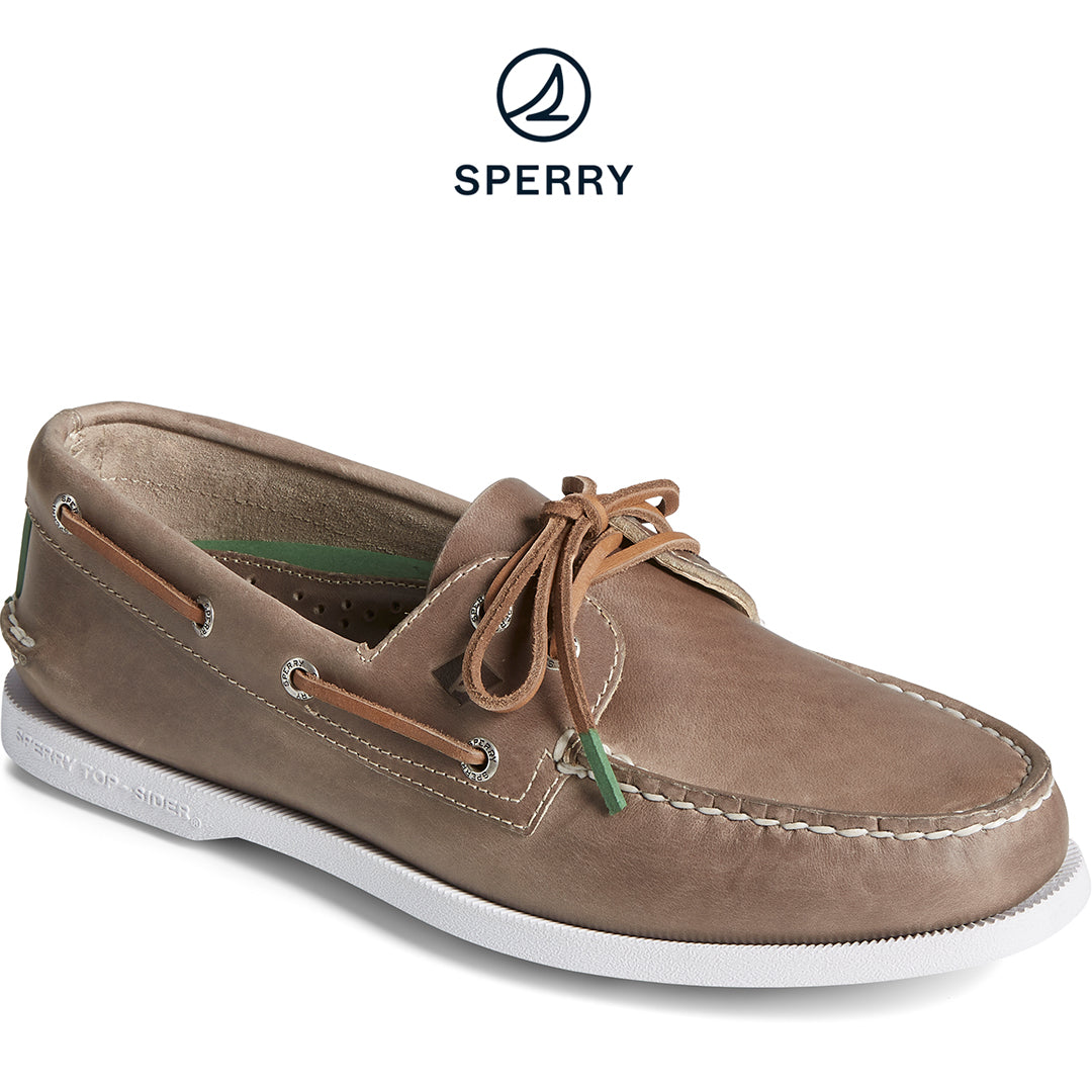 Sperry Men's Authentic Original Pullup Boat Shoe - Taupe (STS23932)