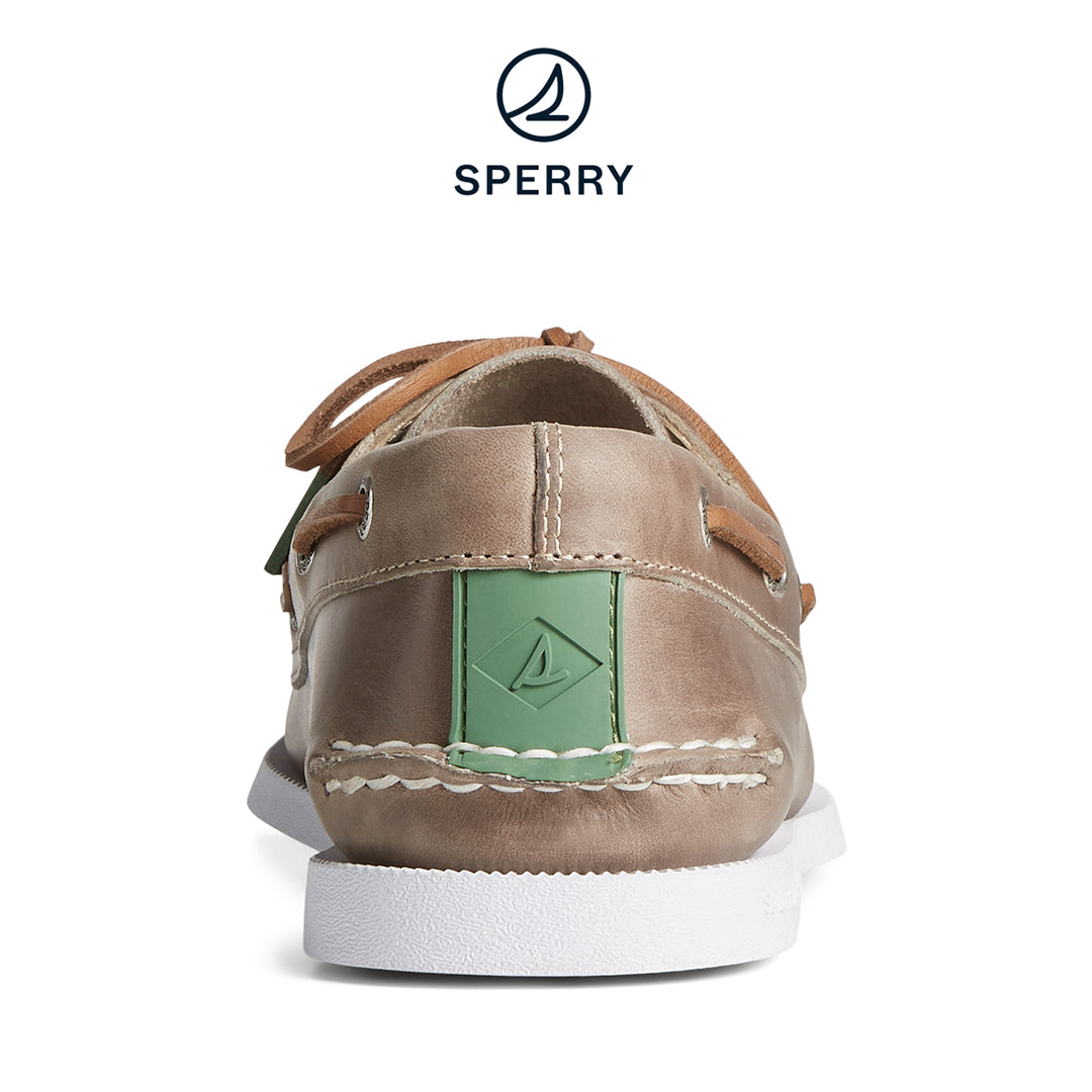 Sperry Men's Authentic Original Pullup Boat Shoe - Taupe (STS23932)