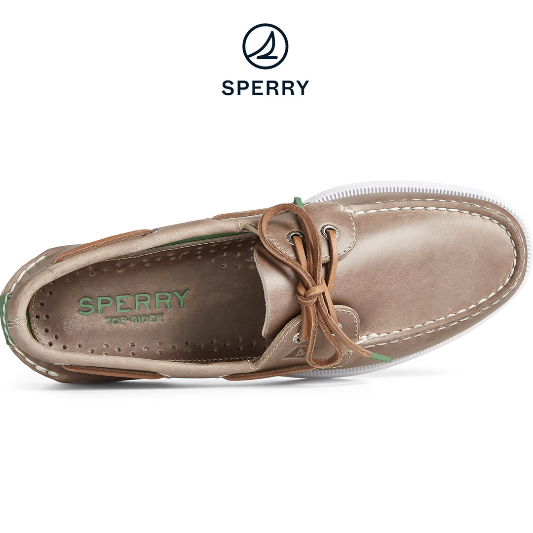 Sperry Men's Authentic Original Pullup Boat Shoe - Taupe (STS23932)