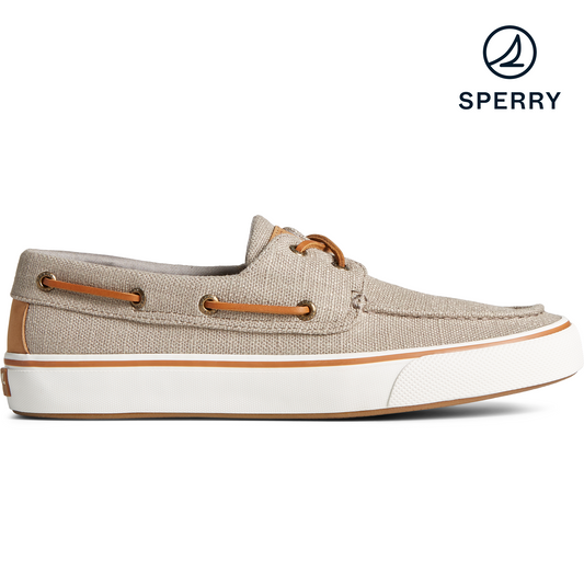 SPERRY Men's Bahama II Hemp Sneaker - Taupe (STS23976)