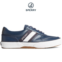 Load image into Gallery viewer, Sperry Men&#39;s Halyard Retro Sneaker - Navy (STS24066)
