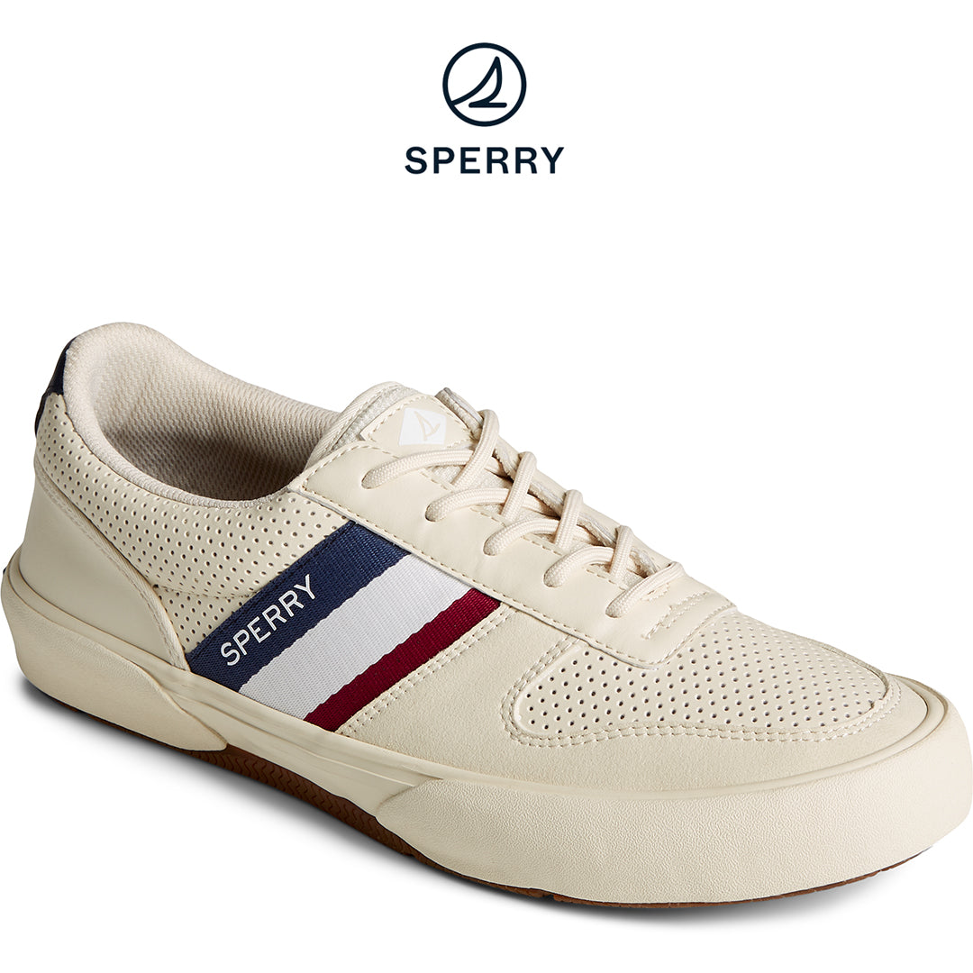 Sperry Men's Sperry Halyard Retro Sneaker - Bone (STS24070)