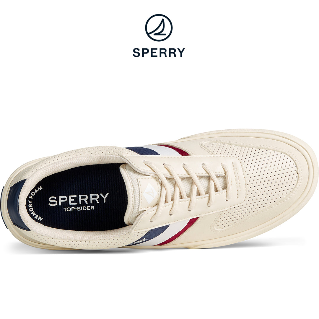 Sperry Men's Sperry Halyard Retro Sneaker - Bone (STS24070)