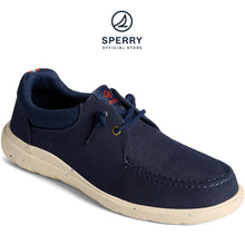 Load image into Gallery viewer, Sperry Men&#39;s SeaCycled™ Captain&#39;s Moc Slip On Sneaker - Navy (STS24092)
