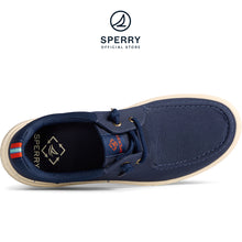Load image into Gallery viewer, Sperry Men&#39;s SeaCycled™ Captain&#39;s Moc Slip On Sneaker - Navy (STS24092)
