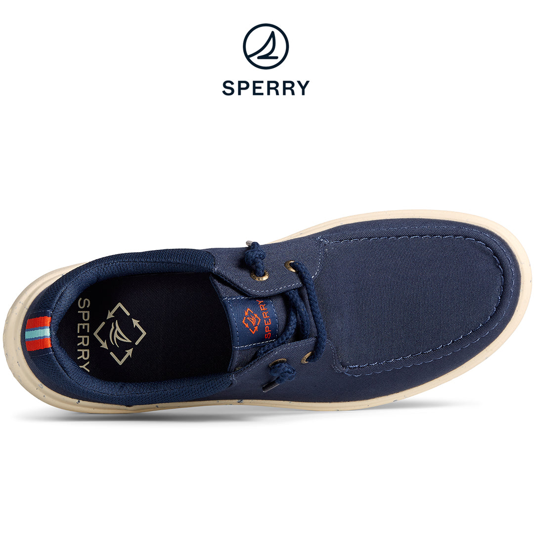 Sperry Women's Captain's Moc SeaCycled™ Sneaker - Navy (STS24092)