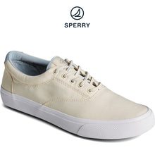 Load image into Gallery viewer, Sperry Men&#39;s Striper II SeaCycled™ Sneaker - Ivory (STS24180)
