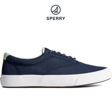 Load image into Gallery viewer, Sperry Men&#39;s Striper II SeaCycled™ Sneaker -  Navy (STS24181)
