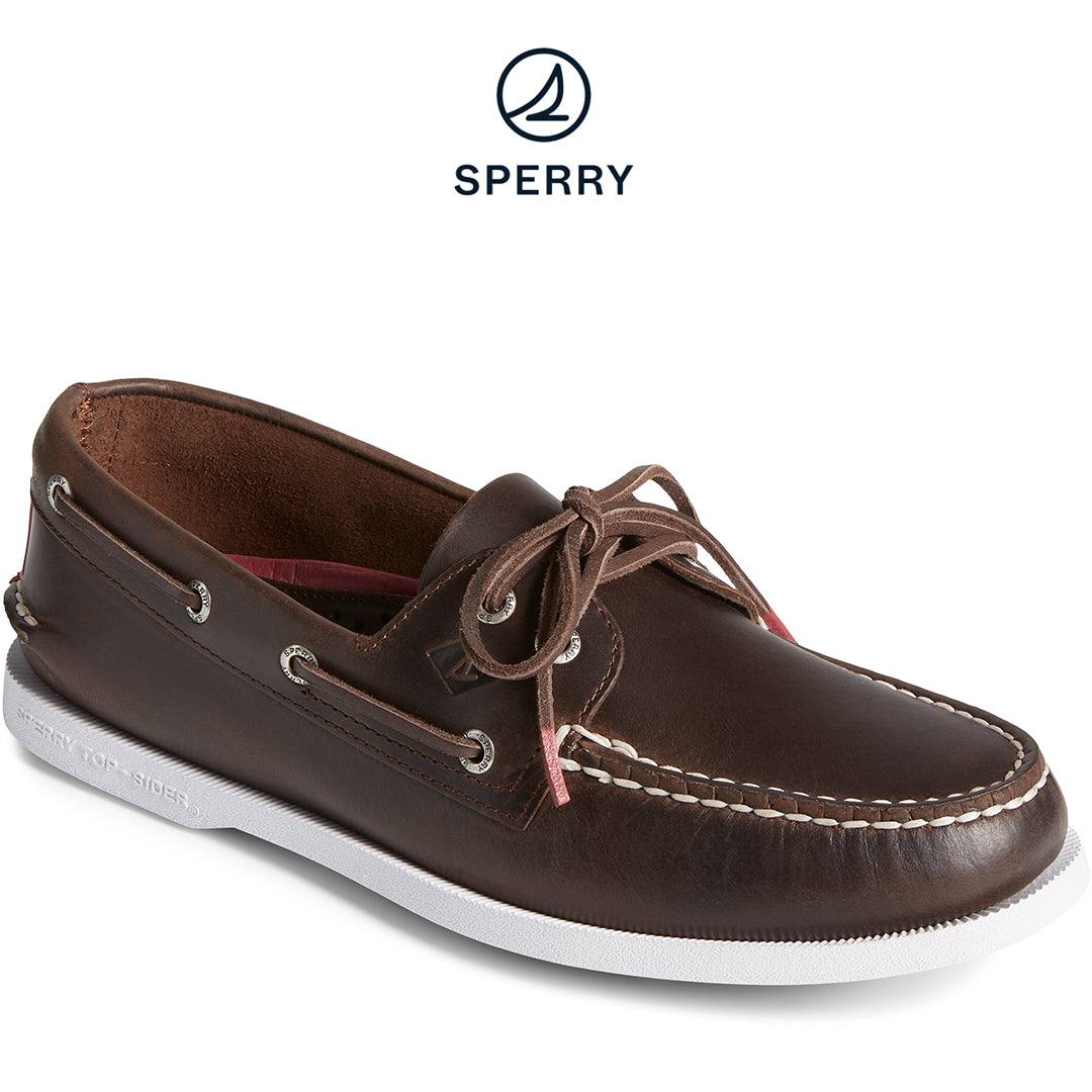 Sperry Men's Authentic Original Pullup Boat Shoe - Brown (STS24246)