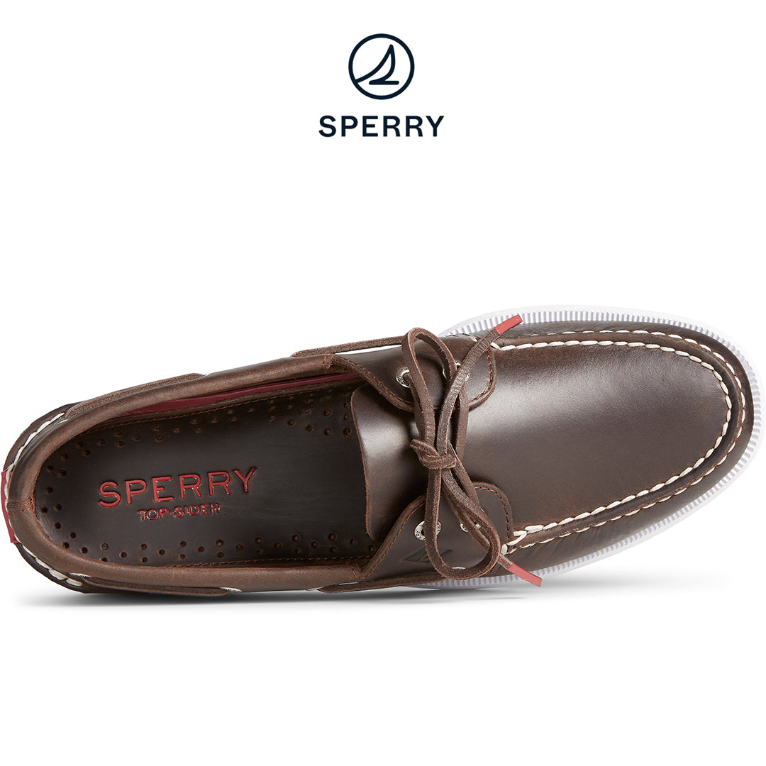 Sperry Men's Authentic Original Pullup Boat Shoe - Brown (STS24246)