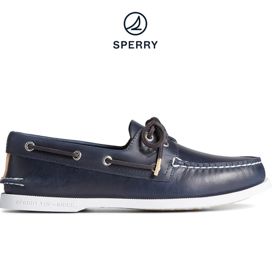 Sperry Men's Authentic Original Pullup Boat Shoe - Navy (STS24247)