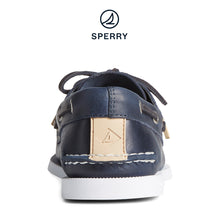 Load image into Gallery viewer, Sperry Men&#39;s Authentic Original Pullup Boat Shoe - Navy (STS24247)

