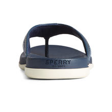 Load image into Gallery viewer, Sperry Men&#39;s PLUSHWAVE Dock Thong Flip Flop - Navy (STS24251)
