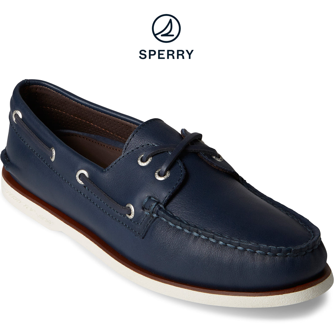 Sperry Men's Gold Cup Authentic Original Glove Leather - Navy (STS24262)
