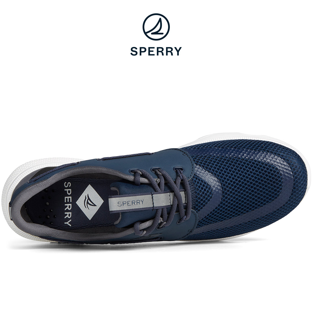 Sperry Women's 7 Seas 3-Eye Sneaker Navy (STL24363)