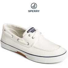 Load image into Gallery viewer, Sperry Men&#39;s Halyard 2-Eye Saltwashed Sneaker White (STS24402)
