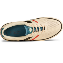 Load image into Gallery viewer, Sperry Men&#39;s Halyard Retrol Lace Up Tri-Tone Sneaker - Ivory (STS24420)
