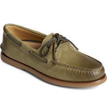 Load image into Gallery viewer, SPERRY Men&#39;s Gold Cup Authentic Original Burnished Leather - Olive (STS24495)
