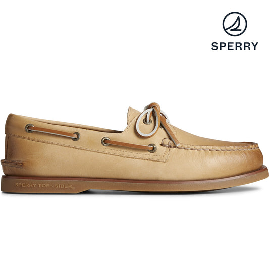 Sperry Men's Gold Cup Authentic Original Burnished Leather - Tan (STS24497)