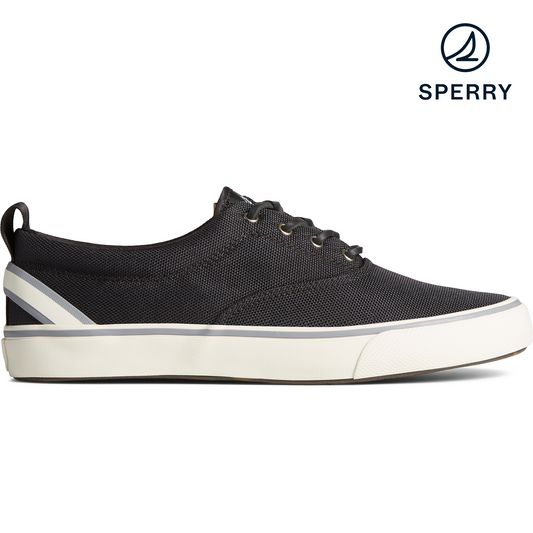 Sperry Men's Striper II SeaCycled™ Sneaker - Black (STS24717)