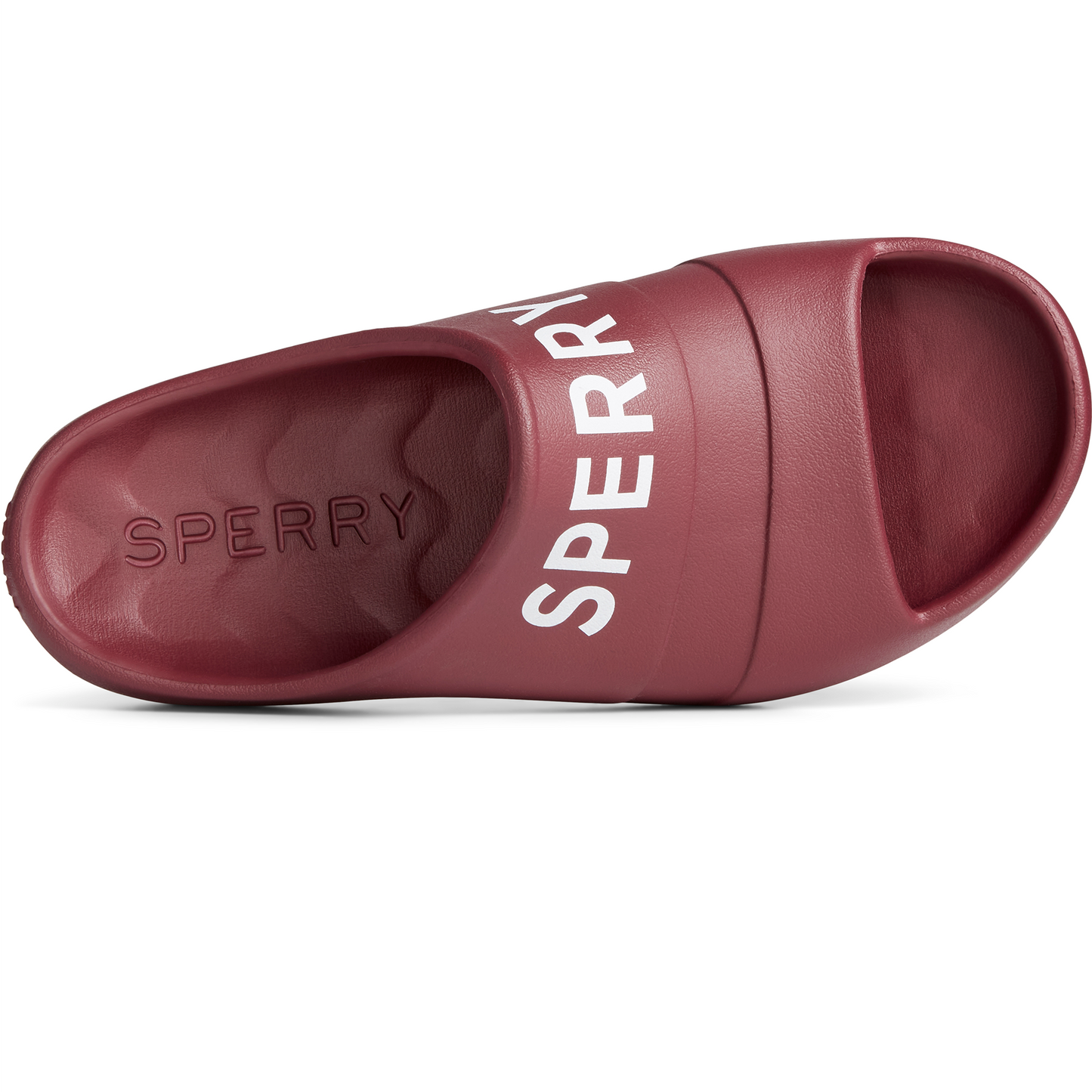 Sperry Men's Float Slide Logo Sandal - Burgundy (STS24798)