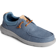 Load image into Gallery viewer, SPERRY Men&#39;s Captain&#39;s Moc Hemp Slip On Sneaker - Blue (STS24808)
