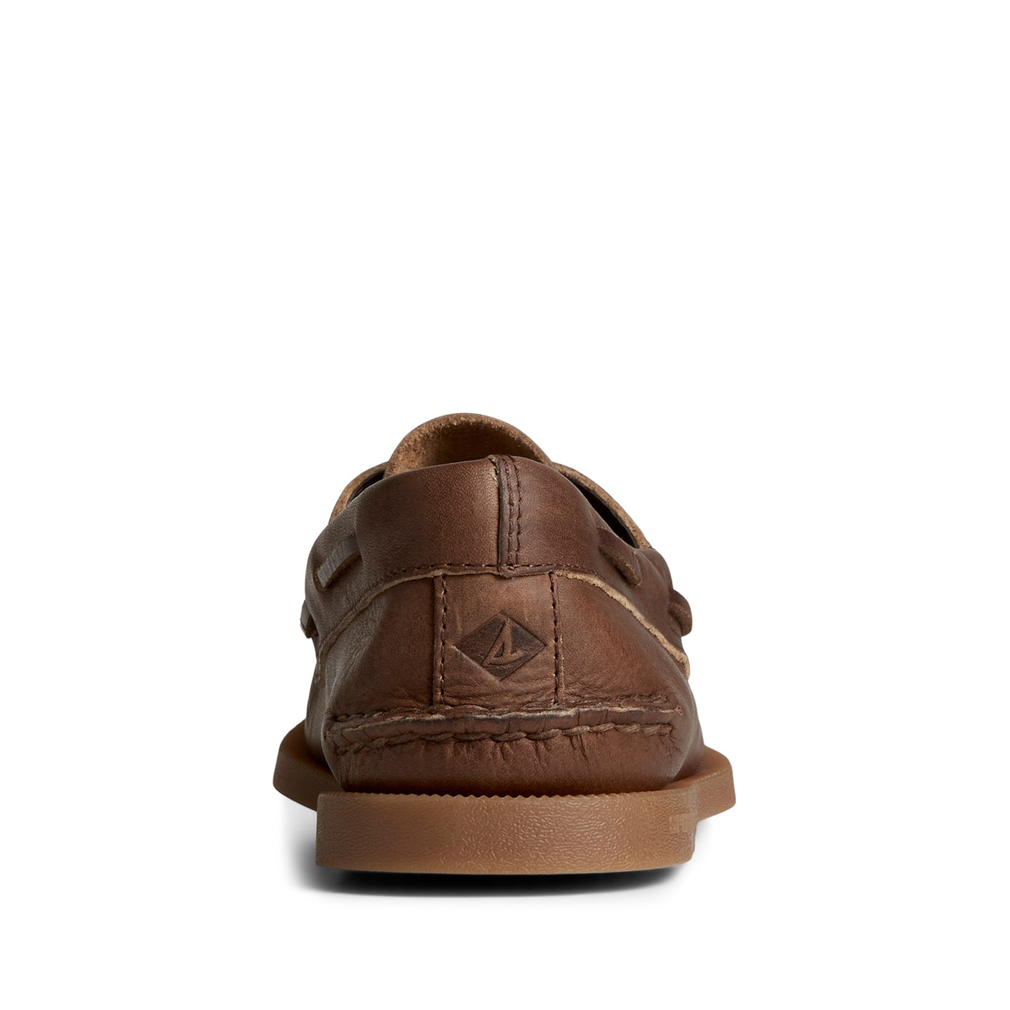 Sperry Men's Authentic Original™Cross Lace Leather Boat Shoes Topsider - Brown (24F001410)