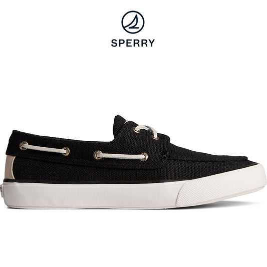 Sperry Men's SeaCycled™ Bahama II Baja Sneaker Black (STS24987)