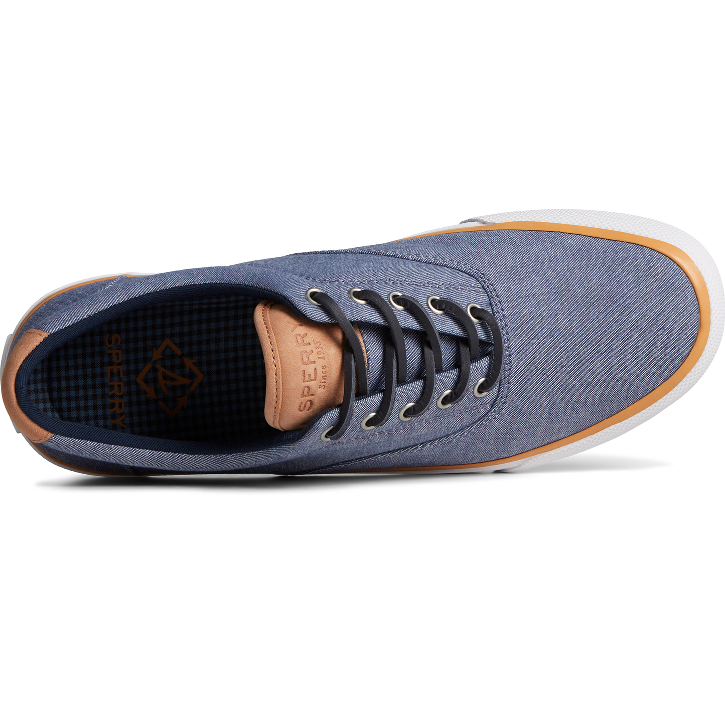 Sperry Men's Striper II CVO SeaCycled™  Twill Sneaker - Navy (STS25139)