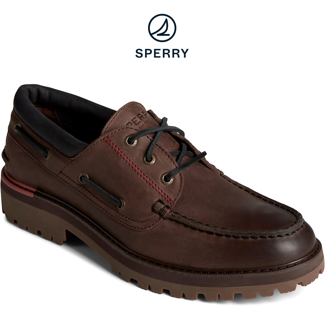 Sperry Men's Authentic Original Lug Boat Shoe - Brown (STS25156)