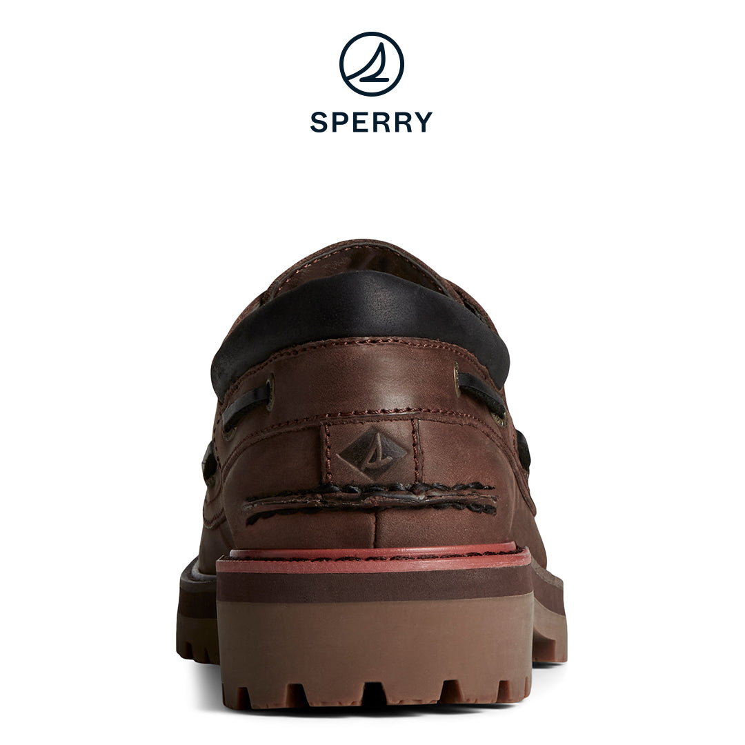 Sperry Men's Authentic Original Lug Boat Shoe - Brown (STS25156)