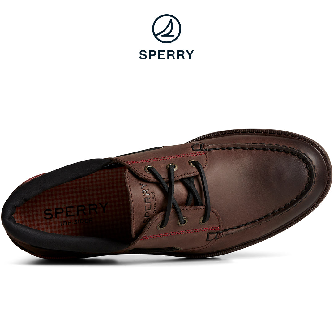 Sperry Men's Authentic Original Lug Boat Shoe - Brown (STS25156)