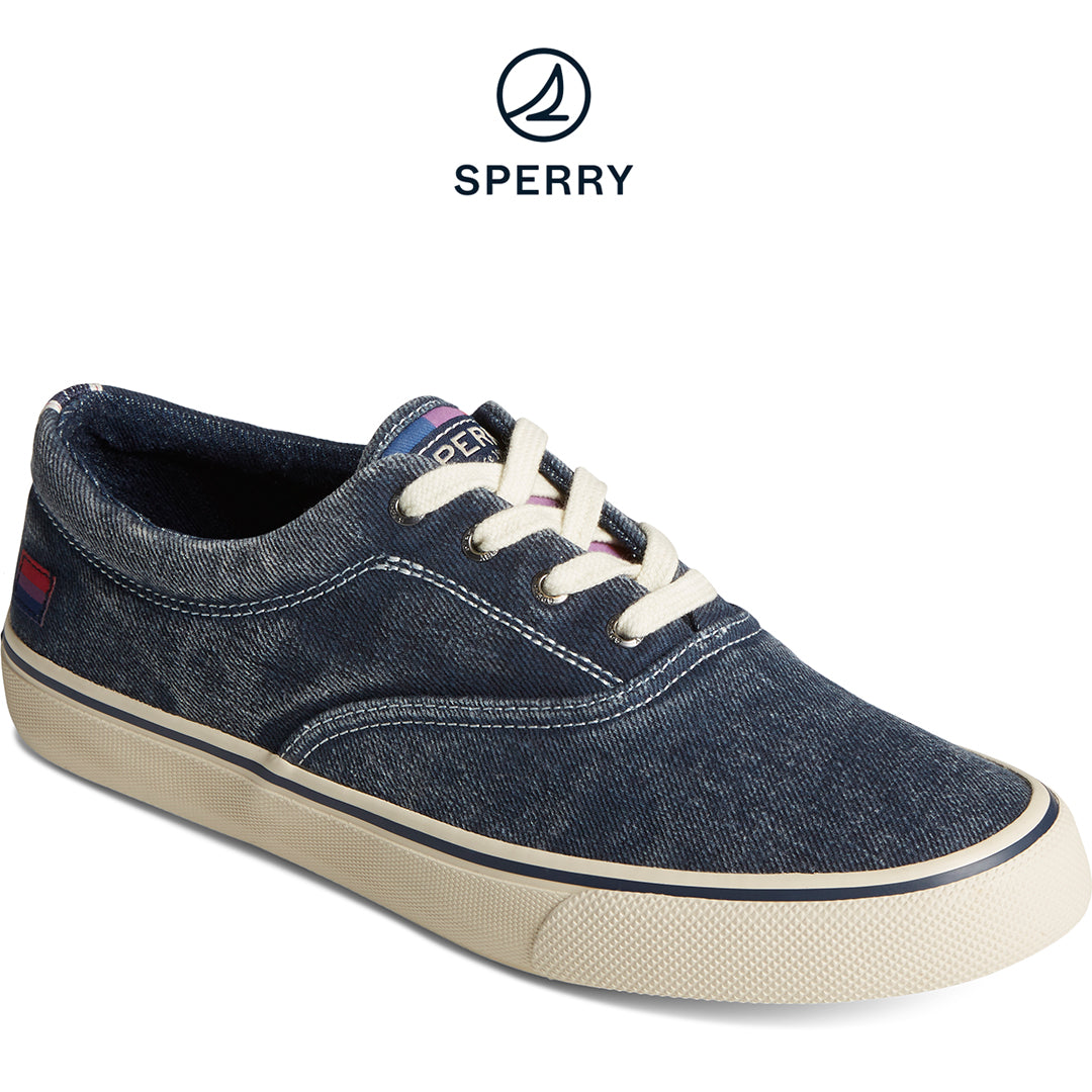 Sperry Men's Striper II Pride Sneaker - Blue (STS25280)