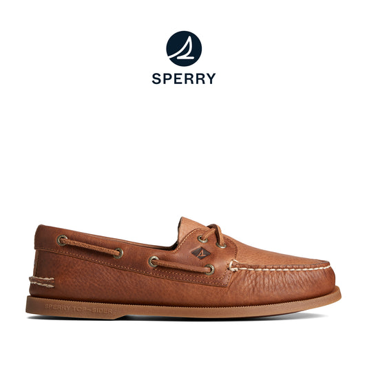 Sperry Men's Authentic Original™ Tumbled Boat Shoes Topsider -  Brown (24F001710)