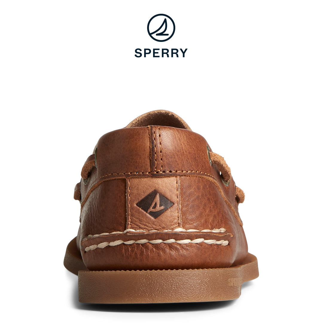 Sperry Men's Authentic Original™ Tumbled Boat Shoe Brown (STS25292)
