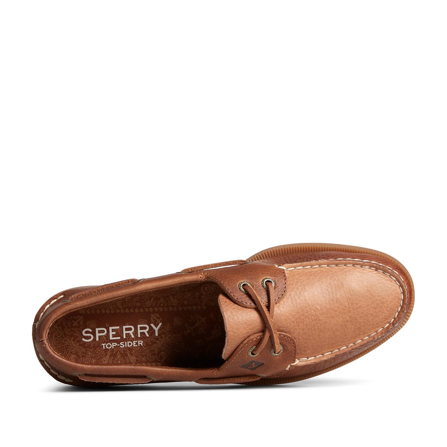 Sperry Men's Authentic Original™ Tumbled Boat Shoes Topsider -  Brown (24F001710)