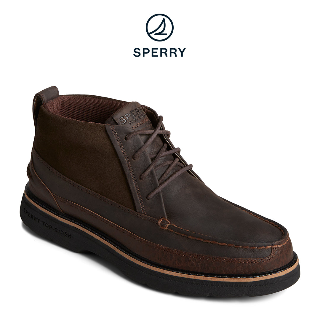 Sperry Men's Authentic Original Lug Chukka Plushwave™ Boot Brown (STS25310)