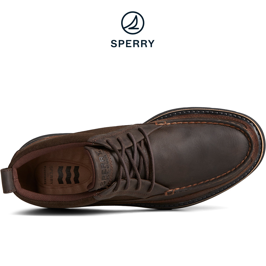 Sperry Men's Authentic Original Lug Chukka Plushwave™ Boot Brown (STS25310)