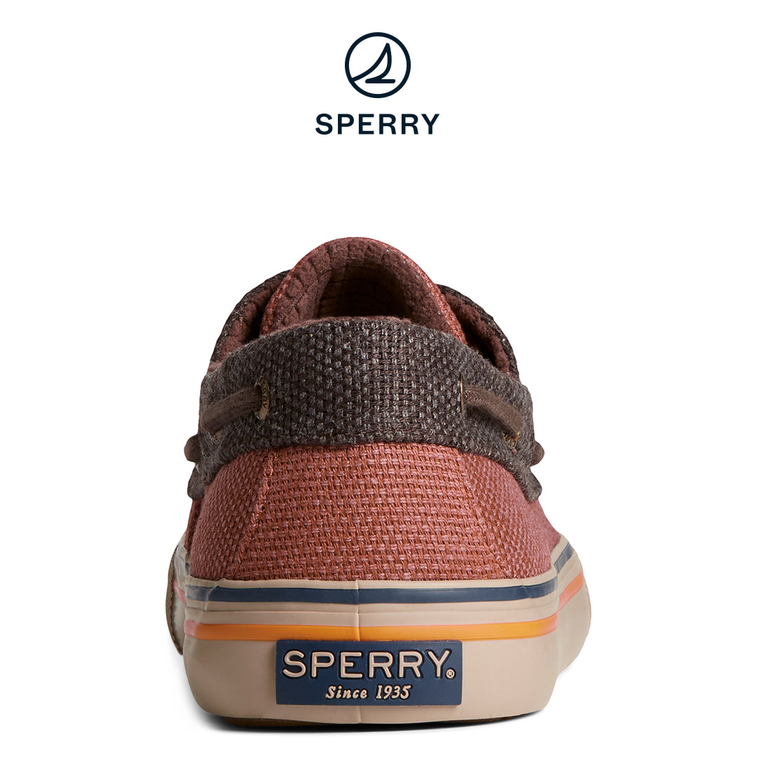 Sperry Men's SeaCycled™ Bahama Storm 3-Eye Boat Sneaker Dark Tan (STS25316)