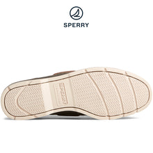 Load image into Gallery viewer, Sperry Men&#39;s Leeward 2-Eye Houndstooth Boat Shoe Olive (STS25397)
