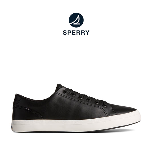 Sperry Men's Striper II Leather Sneakers - Black (M139345630)