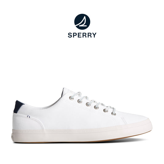 Sperry Men's SeaCycled™ Striper II Textile Sneakers - White (24F002110)