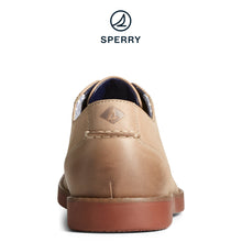 Load image into Gallery viewer, Sperry Men&#39;s Newman Oxford Leather Casual Taupe/Brick (STS25470)
