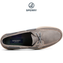 Load image into Gallery viewer, Sperry Men&#39;s Authentic Original™ Leather Boat Shoe Grey (STS25510)
