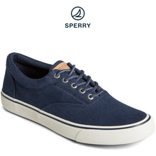 Load image into Gallery viewer, Sperry Men&#39;s SeaCycled™ Striper II CVO Textile Sneaker Navy (STS25512)

