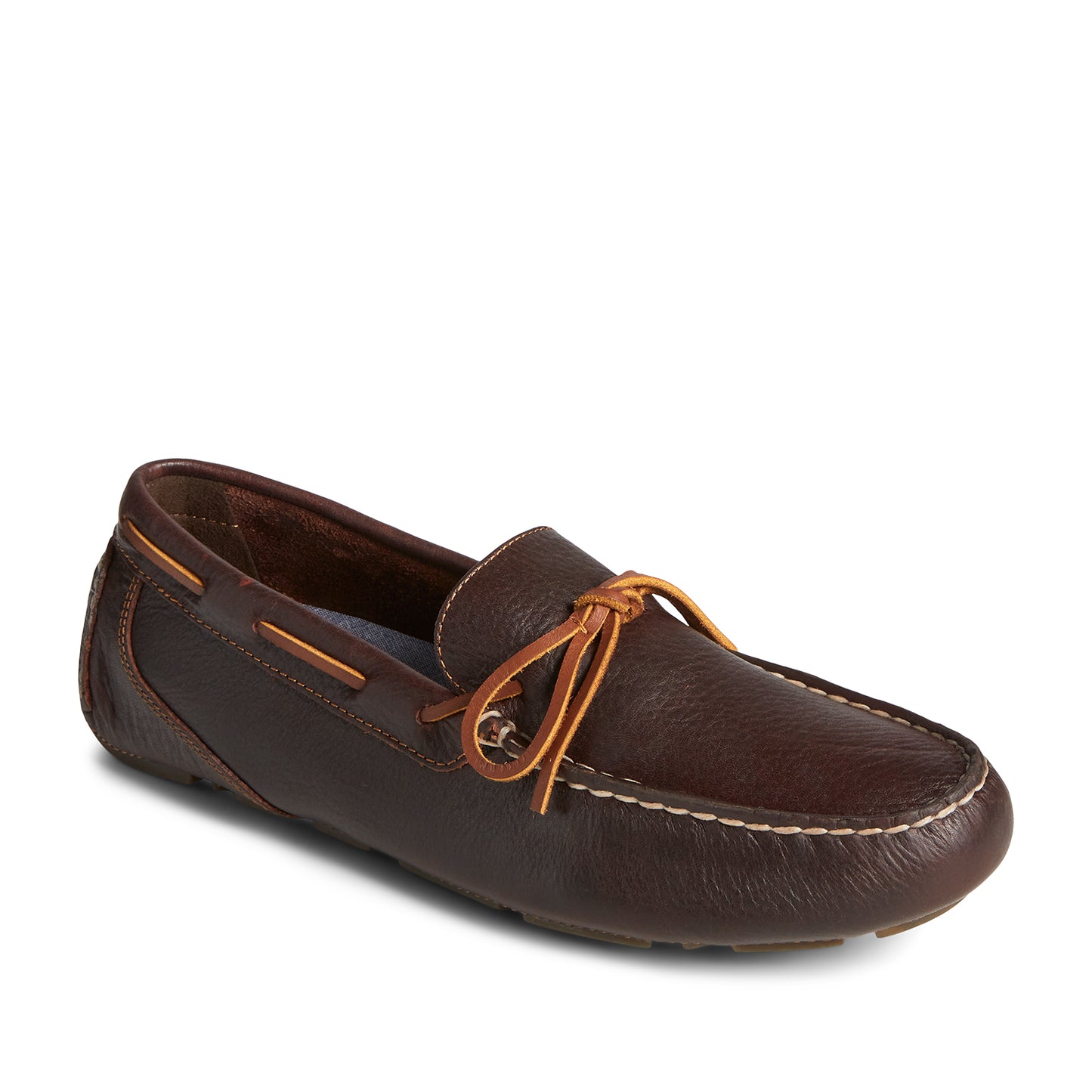 Sperry Men's Davenport Pull-Up Leather 1-Eye Driver Casuals - Brown (M139343240)