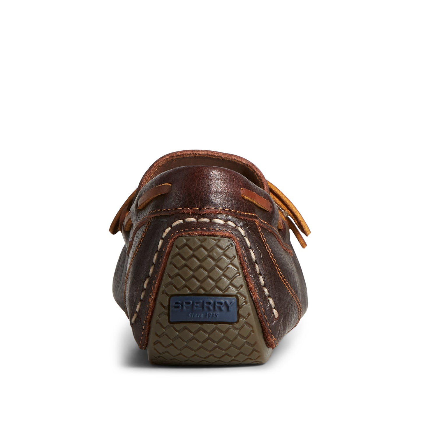 Sperry Men's Davenport Pull-Up Leather 1-Eye Driver Casuals - Brown (M139343240)