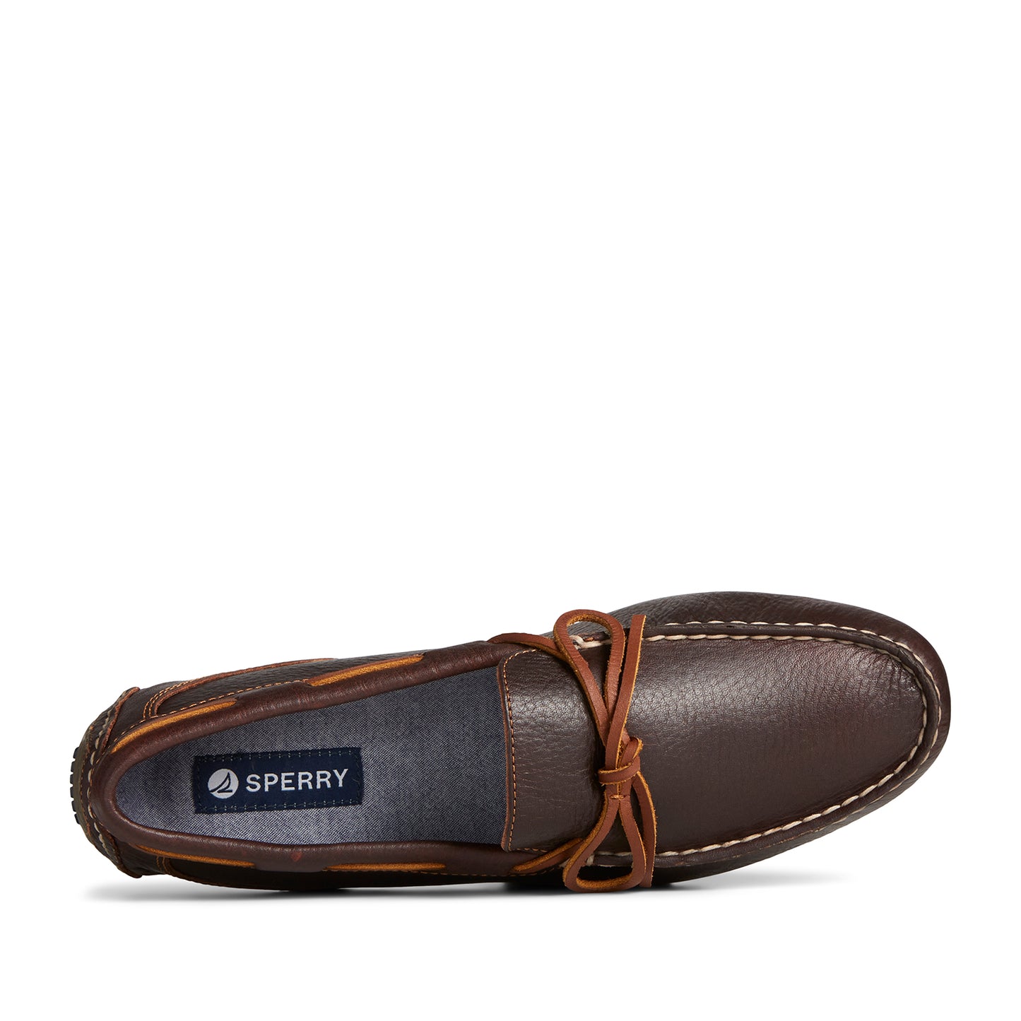 Sperry Men's Davenport Pull-Up Leather 1-Eye Driver Casuals - Brown (M139343240)